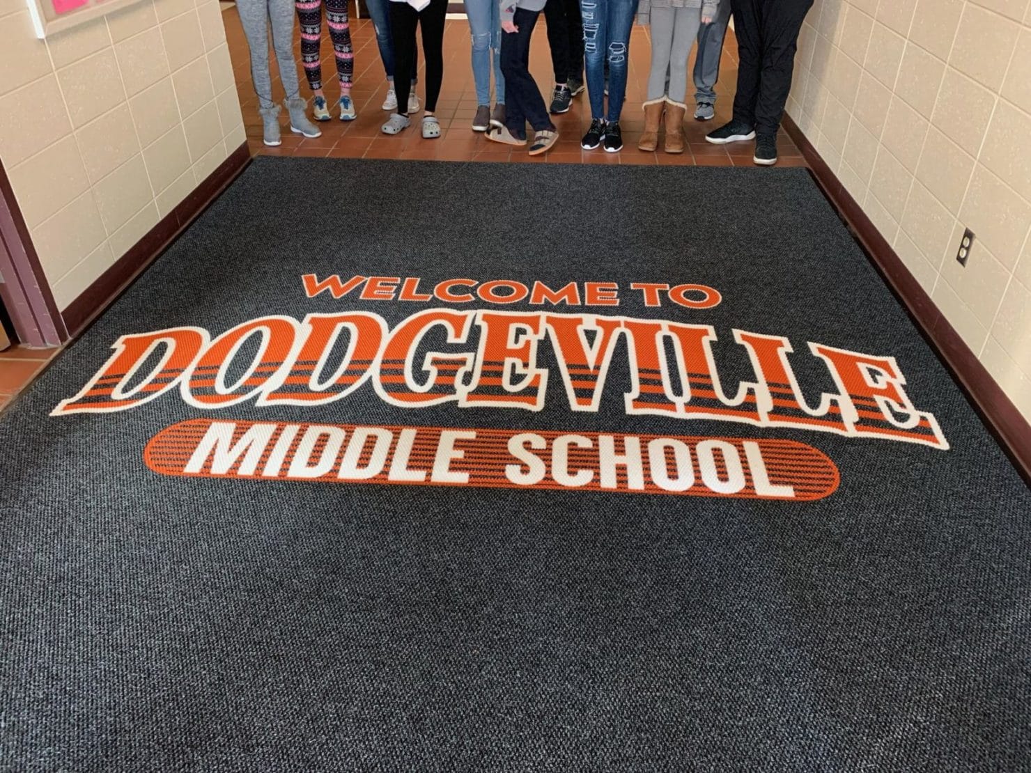 Dodgeville Middle School Entry Mat